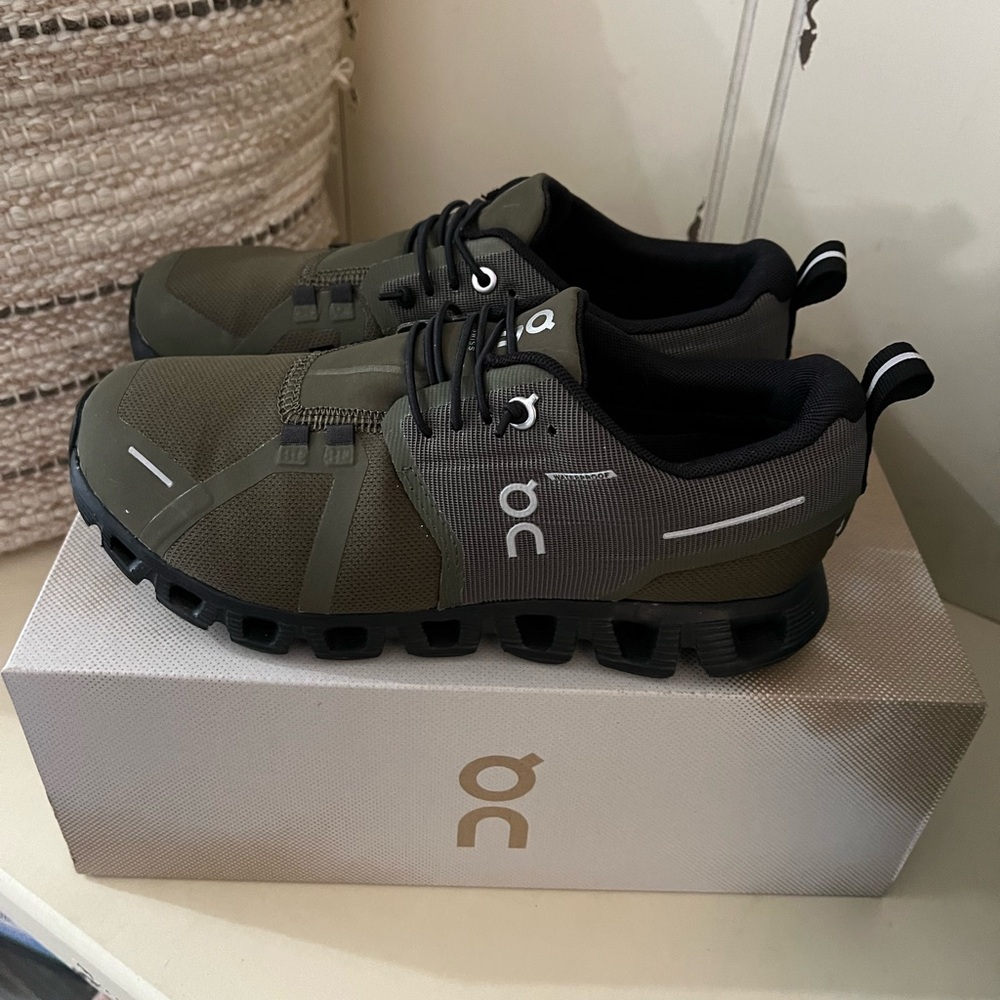 On cloud shoes